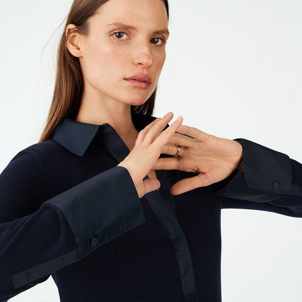 Club Monaco Navy Sosey Sweater