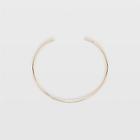 Club Monaco Gold Clean Collar Necklace