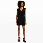 Club Monaco Color Black Kiefira Ruffle Dress