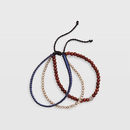 Club Monaco Color Blue Beaded Bracelet Pack