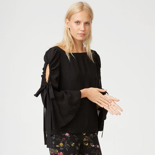 Club Monaco Color Black Priyalla Top