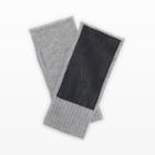 Club Monaco Color Grey Lena Cashmere Patch Glove In Size One Size