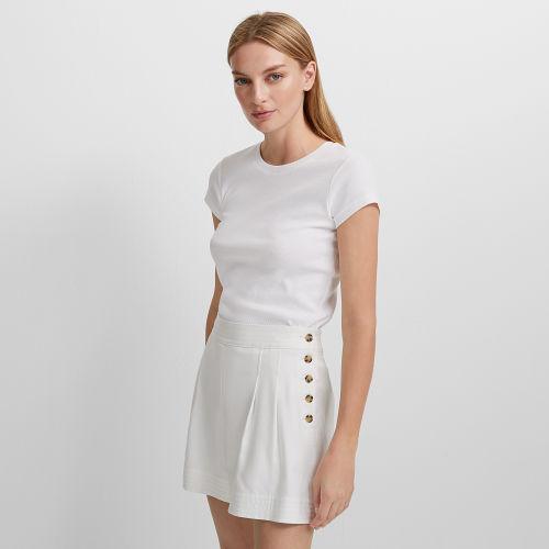 Club Monaco Color White Lettee Short