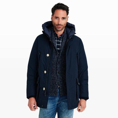 Club Monaco Color Blue Woolrich Arctic Parka