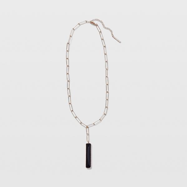 Club Monaco Serefina Rectangle Lariat Necklace