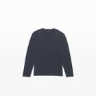 Club Monaco Long-sleeve Slub Split Tee