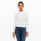 Club Monaco Color Skylight Alligra Textured Sweater