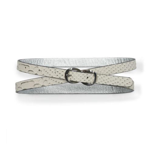 Club Monaco Color White Snake Ava Belt