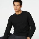 Club Monaco Color Black Ma-1 Sweatshirt