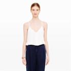 Club Monaco Color White Kendyl Crop Top