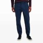 Club Monaco Color Blue Neoprene Pintuck Trouser