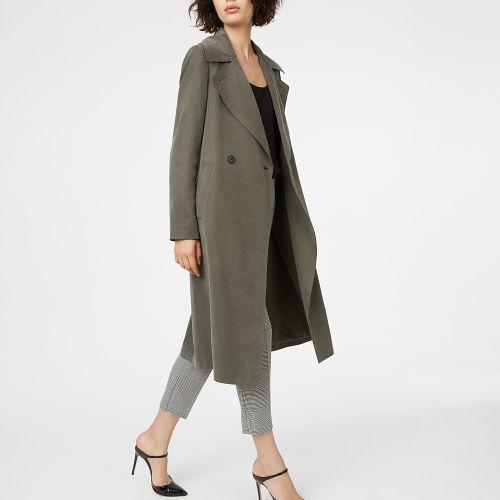 Club Monaco Color Green Aaylina Trench