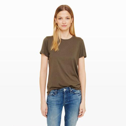 Club Monaco Color Brown Leary Tee