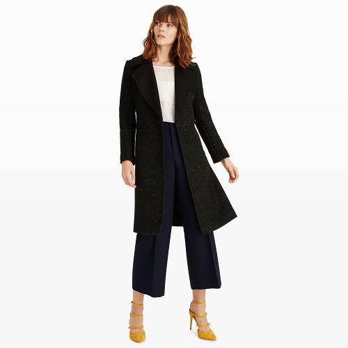 Club Monaco Color Moss Green Lissah Coat