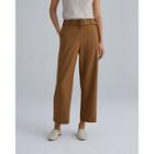 Club Monaco Round Buckle Belted Trousers