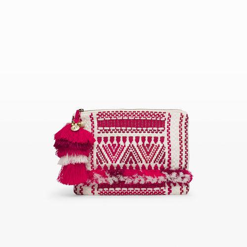 Cl Figue Sangita Zip Clutch