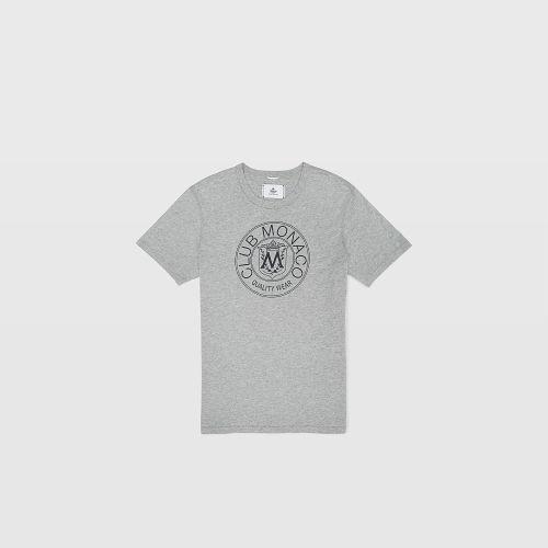 Club Monaco Color Grey Reigning Champ Crest Tee