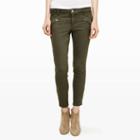 Club Monaco Color Grey Tippi Moto Pant In Size 10