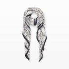 Club Monaco Color White Phebe Silk Scarf In Size One Size