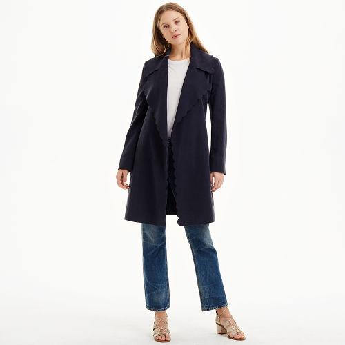 Club Monaco Color Blue Frederrika Trench Coat