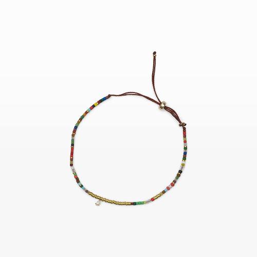 Club Monaco Color Red Mini Beads Bracelet