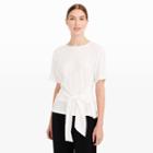 Club Monaco Color White Telaim Top