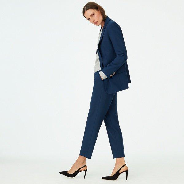 Club Monaco Dark Blue Borrem Blazer
