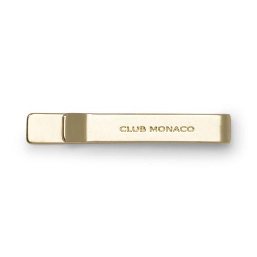 Club Monaco Color Gold Tie Clip In Size One Size