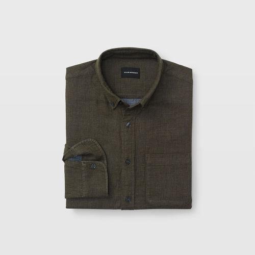Club Monaco Slim Double-faced Solid Shirt