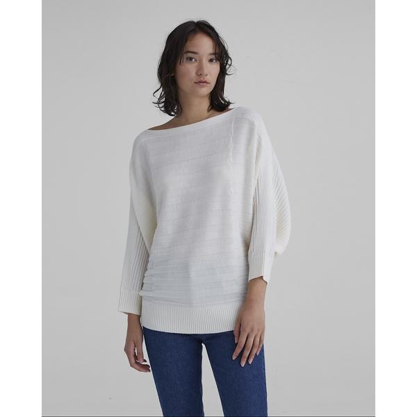 Club Monaco Dolman Ribbed Wool Sweater