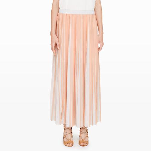 Club Monaco Color Pink Myrla Pleated Skirt