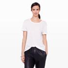 Club Monaco Color White Aubree Top In Size S