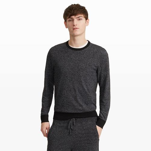 Club Monaco Color Black Color-block Sport Crew