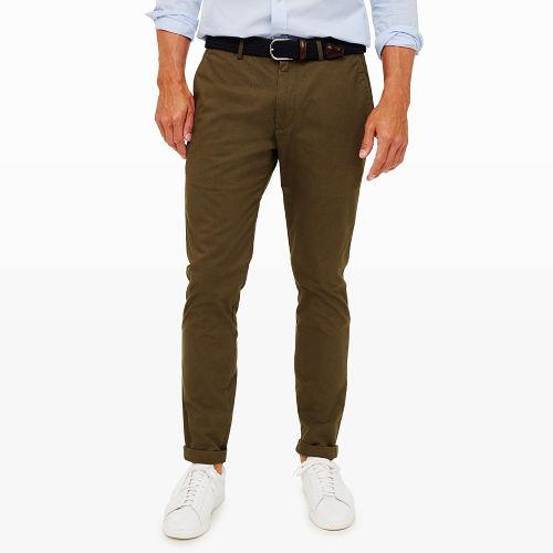 Club Monaco Color Surplus Green Connor Regular-weight Chino