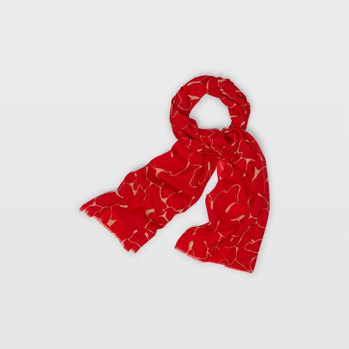 Club Monaco Color Red Kikoka Scarf