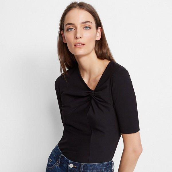 Club Monaco Black Riella Top