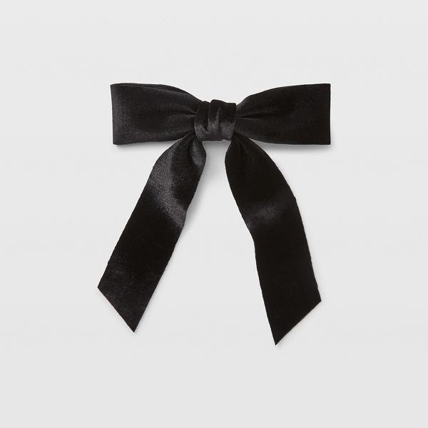 Club Monaco Velvet Bow Barrette