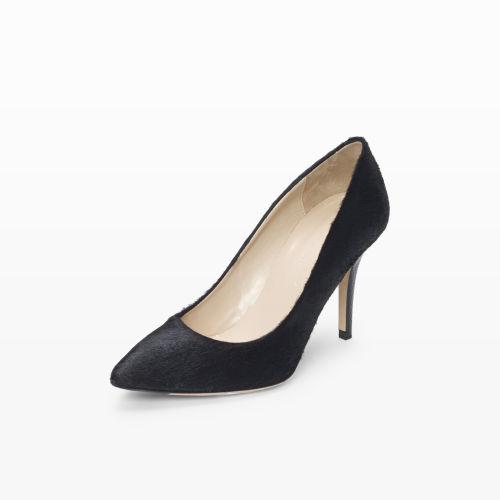Club Monaco Color Black April Calf Hair Pump