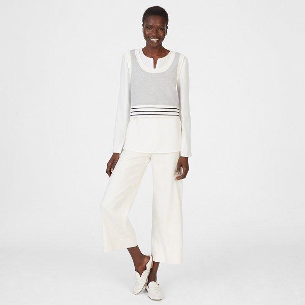 Club Monaco White Multi Zloane Sweater