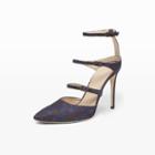Club Monaco Color Blue Meradyth Jacquard Pump