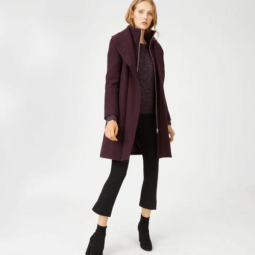 Club Monaco Color Red Kasppere Coat