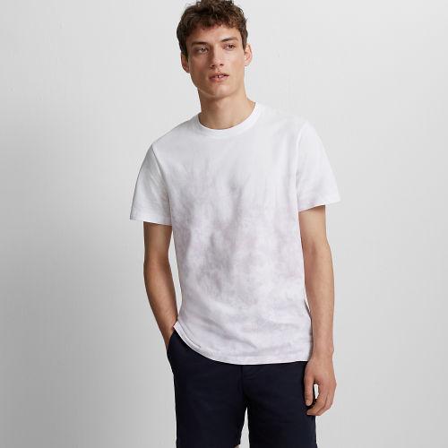 Club Monaco Short Sleeve Dip-dye Shirt