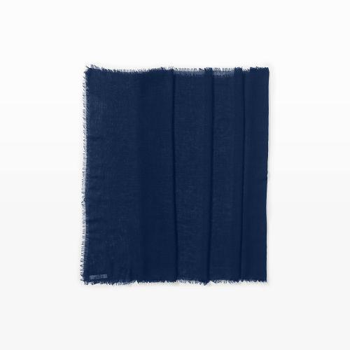Club Monaco Color Blue Woven Gauze Scarf