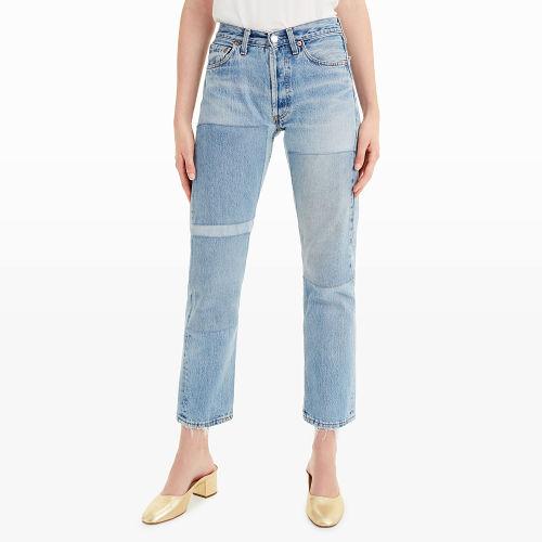 Club Monaco Color Blue B Sides Reworked Jeans