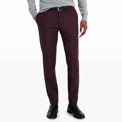 Club Monaco Color Carmine Modern Stretch Trouser