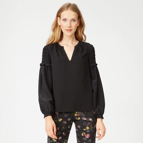 Club Monaco Color Black Gosta Top