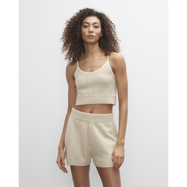 Club Monaco Cashmere Crop Top