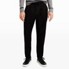 Club Monaco Color Black Pull-on Pleated Trouser