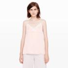 Club Monaco Color Rosebud Lindy Silk Camisole