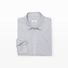 Club Monaco Color Grey Slim-fit Polka-dot Shirt